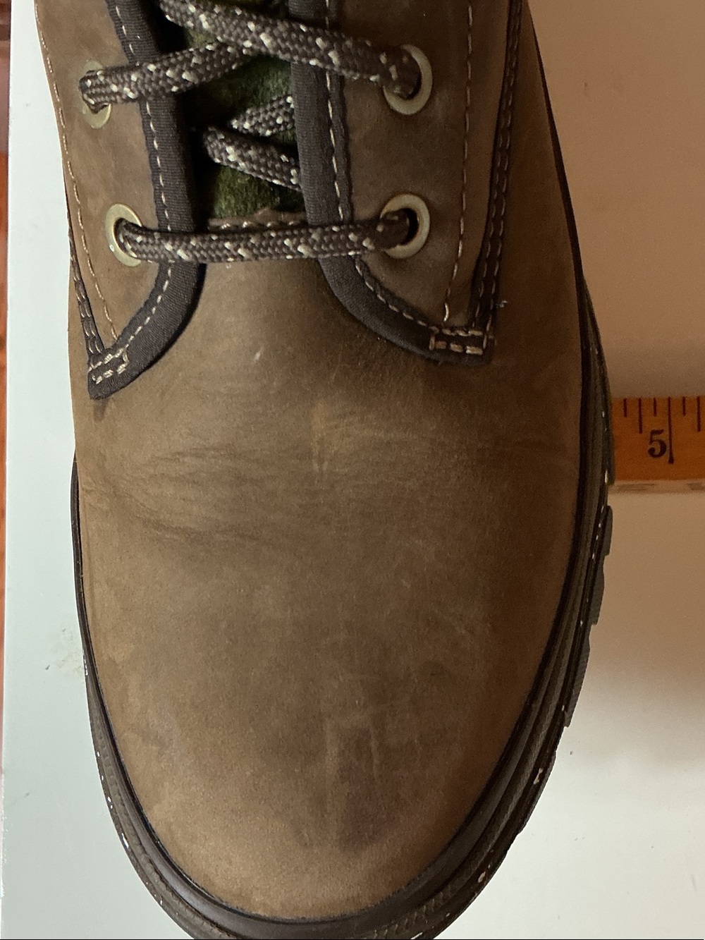 Ariat Brown and Green Lace-Up Hiking Boots - Picture 10 of 10